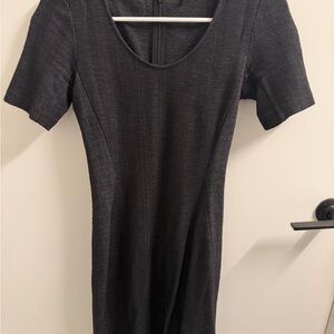 Theory Short Sleeve Wool Dress